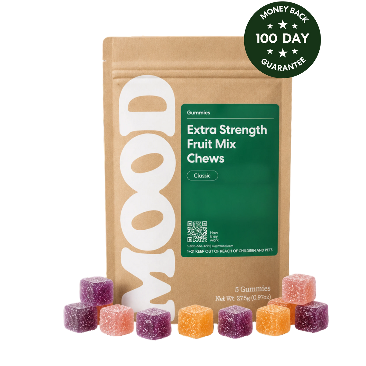 Extra Strength Fruit Mix Chews