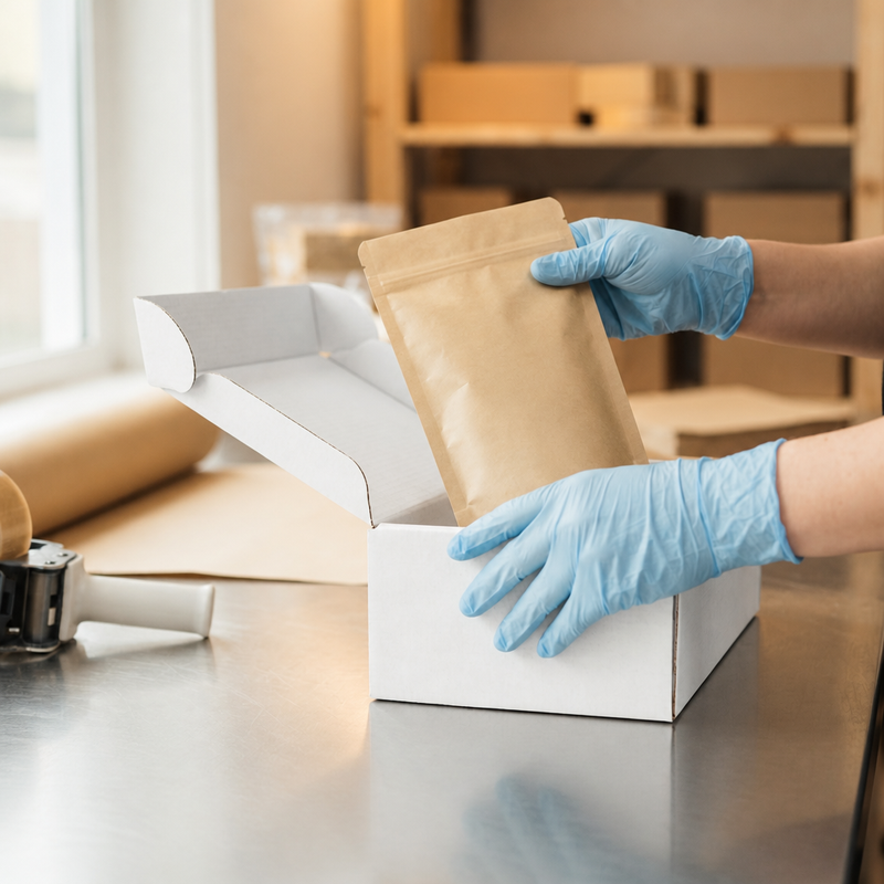 We ship it in a plain white box